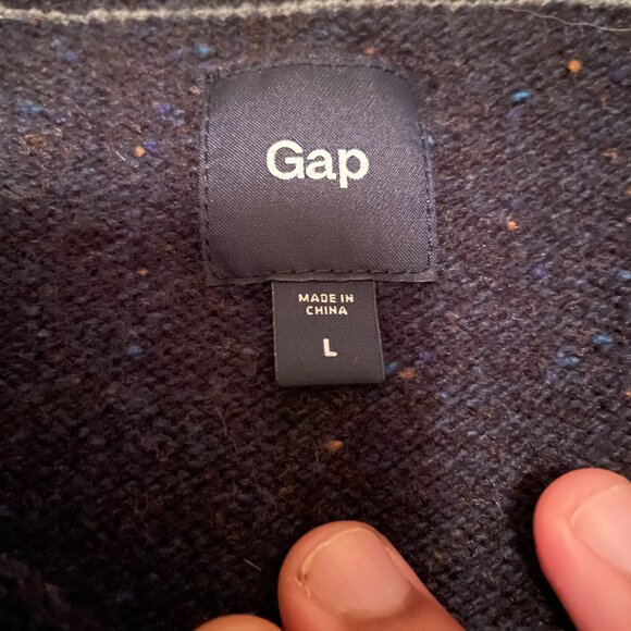 Bundle of Vintage Cotton, Wool Blend Pullover Sweaters, L. Excellent Concition. - Picture 4 of 16